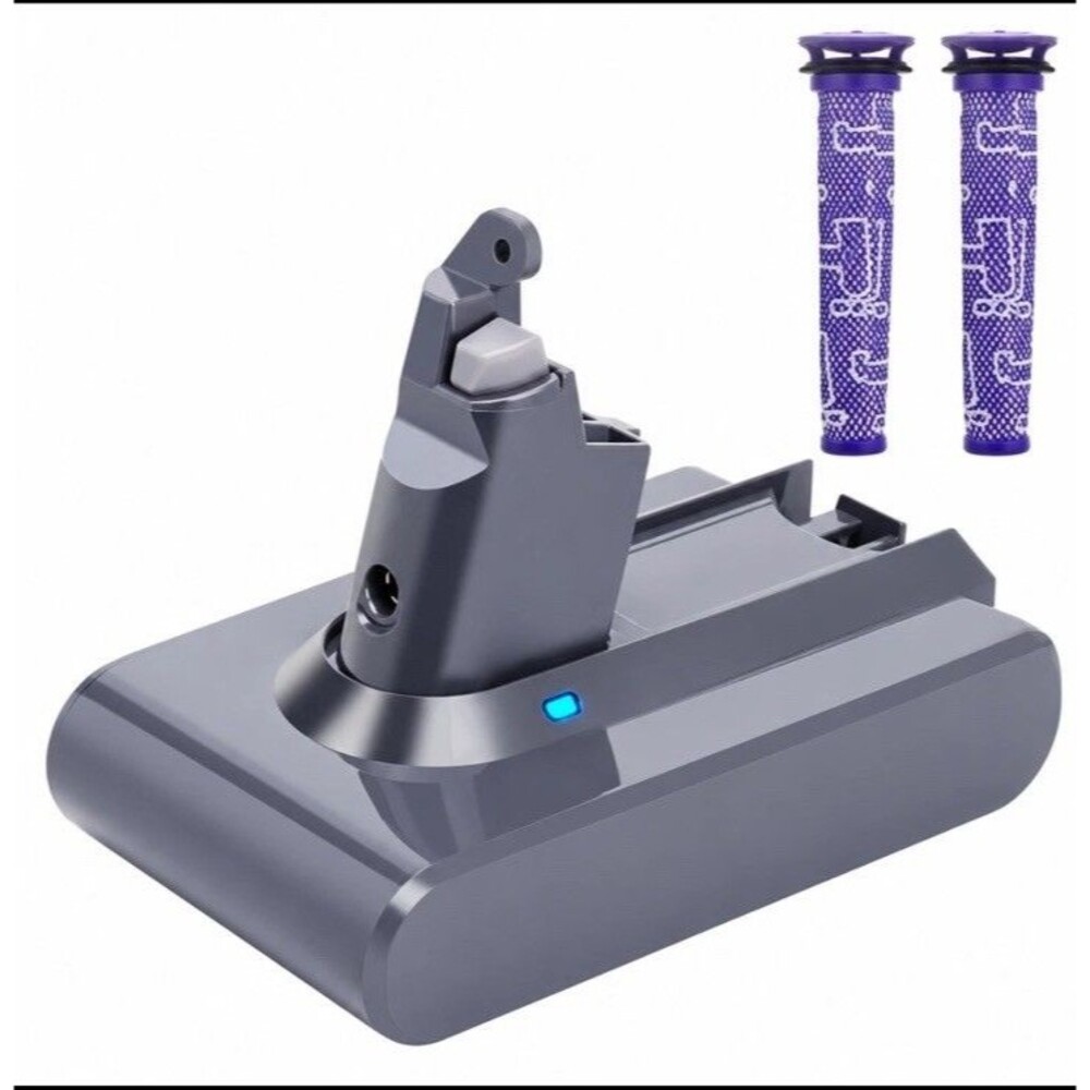 🆕 NEW 4500mAh Battery for Dyson V6 DC62 DC59 21.6V 2 Filters Animal SV03 Li-ion
